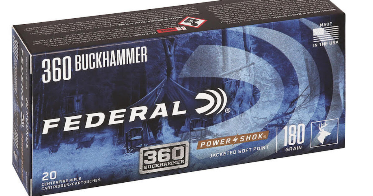 Federal Ammunition 360 Buckhammer | Hunting Retailer