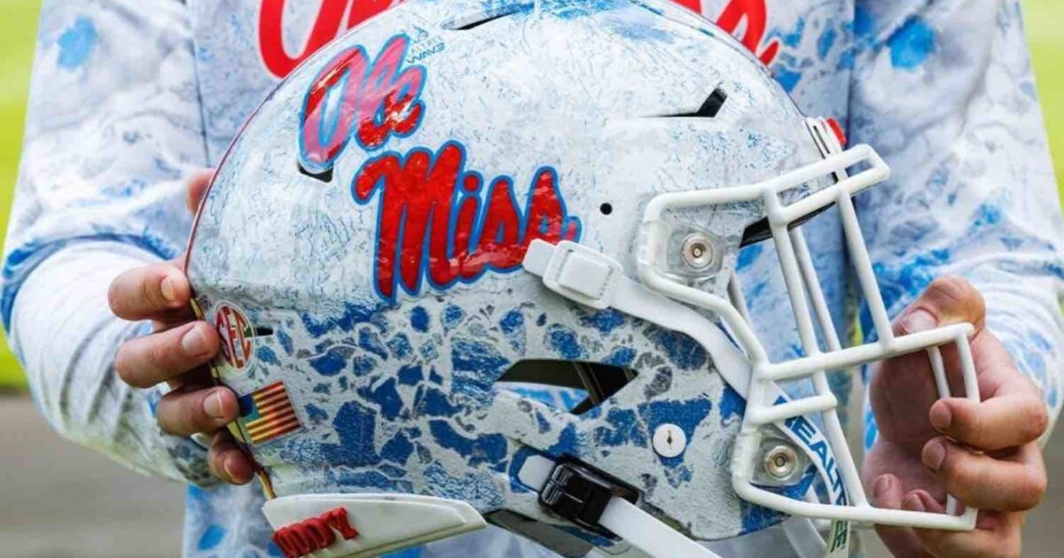 Ole Miss Football Team to Wear Realtree Helmets and Hunting Retailer