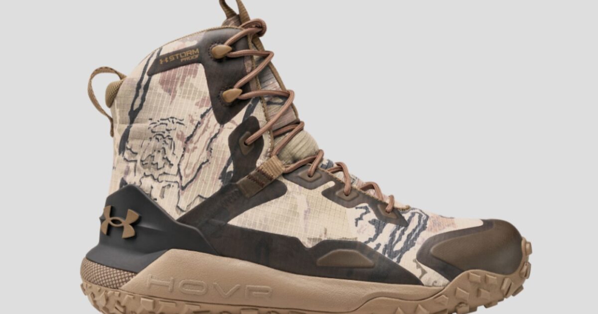 under armour camo boots